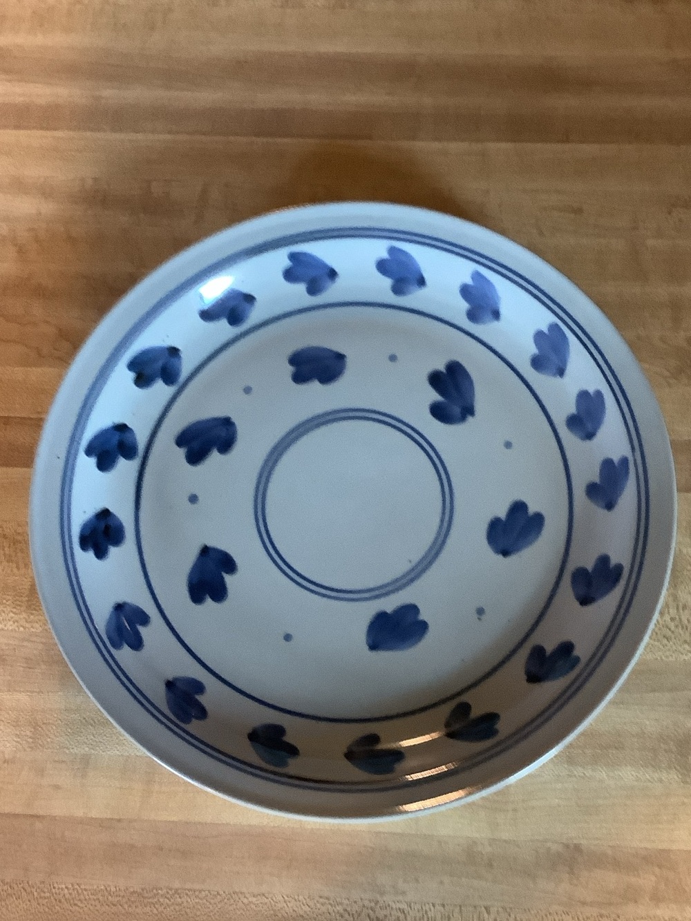 “Martha’s Flowers” by Iron Mountain Dinner Plate.